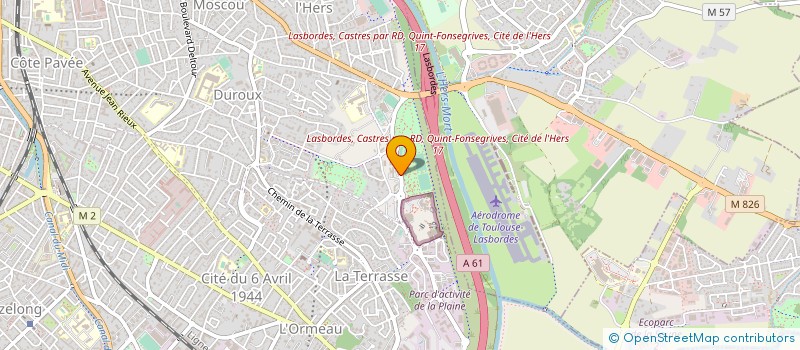 localisation de l'entreprise SYNDICAT CHIRURGIENS DENTISTES HTE GNE à TOULOUSE