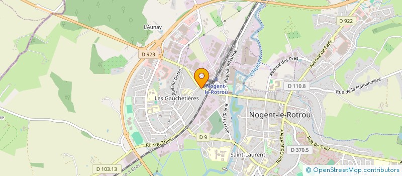localisation de l'entreprise SYNDICAT CHIRURGIENS FRANCAIS  NOGENT-LE-ROTROU