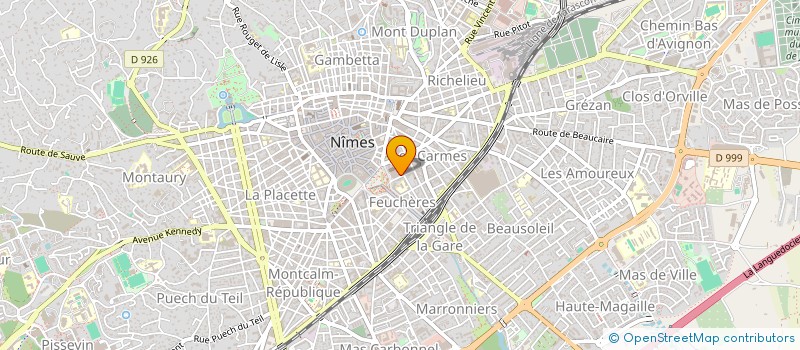 localisation de l'entreprise SYNDICAT CLERCS EMPLOYES NOTAI à NIMES