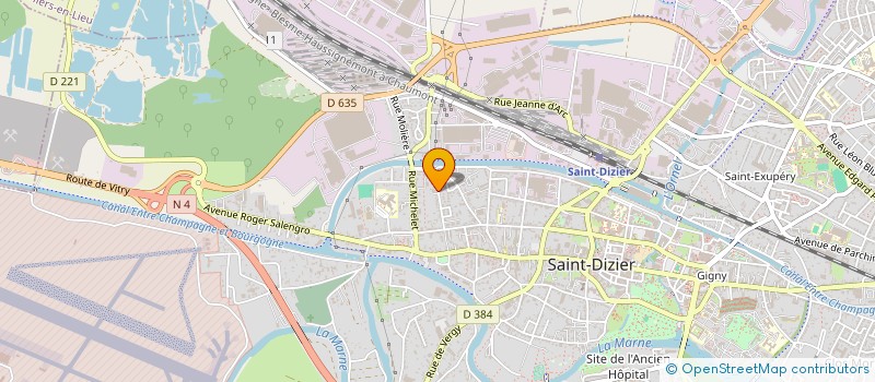 localisation de l'entreprise SYNDICAT CO-PRO LA FONTAINE à SAINT-DIZIER