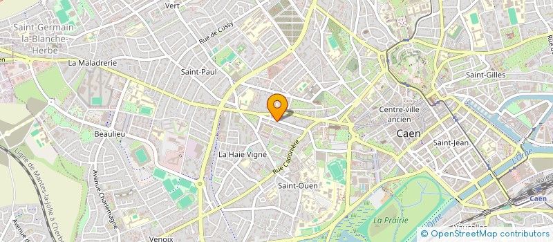 localisation de l'entreprise SYNDICAT CO-PROPRIETAIRE 63 RUE BRETAGNE à CAEN