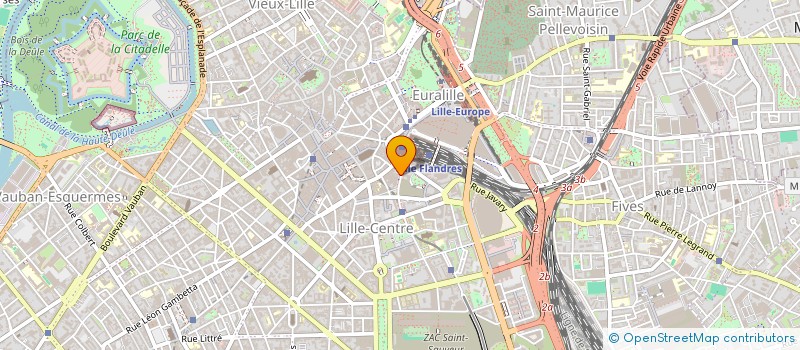localisation de l'entreprise SYNDICAT CO PROPRIETAIRE RES FORUM à LILLE