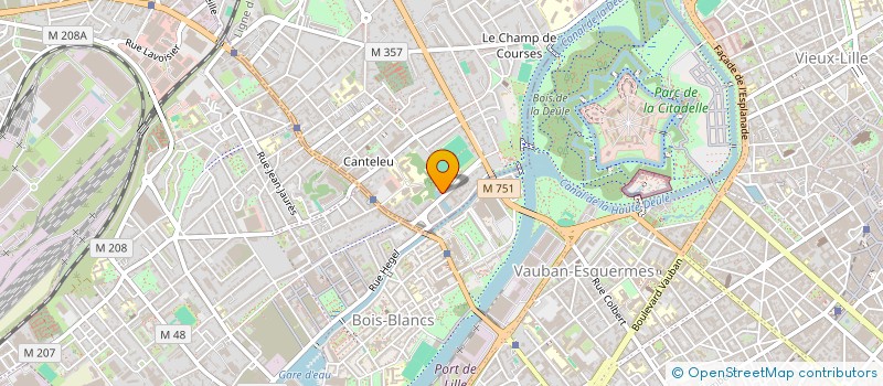 localisation de l'entreprise SYNDICAT CO PROPRIETAIRE RES STE ODILE à LAMBERSART