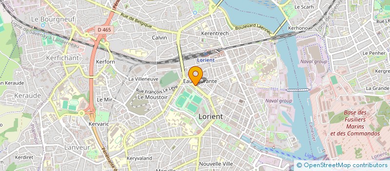 localisation de l'entreprise SYNDICAT CO PROPRIETAIRES à LORIENT