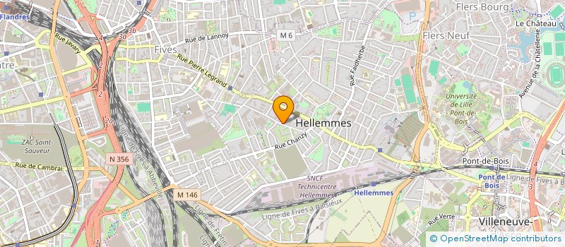 localisation de l'entreprise SYNDICAT CO PROPRIETAIRES RES JEAN BART à LILLE