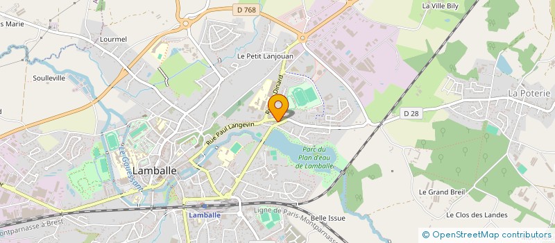 localisation de l'entreprise SYNDICAT CO PROPRIETE RES LA VERRIERE à LAMBALLE-ARMOR