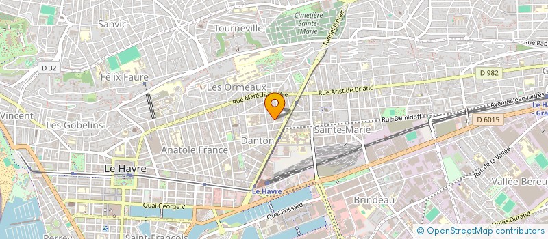 localisation de l'entreprise SYNDICAT COLLARD à LE HAVRE