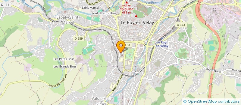 localisation de l'entreprise SYNDICAT COLLECTIF 384  LE PUY-EN-VELAY