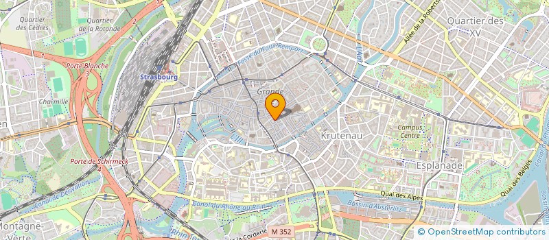 localisation de l'entreprise SYNDICAT COMMERCE VINS EN GROS à STRASBOURG