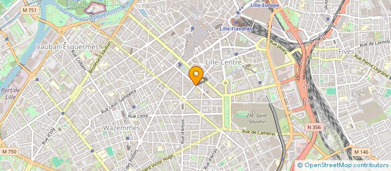localisation de l'entreprise SYNDICAT CONDUCT.TAXI REGION LILLE CGT à LILLE