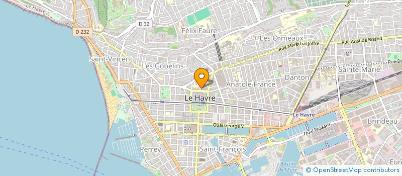 localisation de l'entreprise SYNDICAT COOPERATIF AVENUE RESISTANCE à LE HAVRE