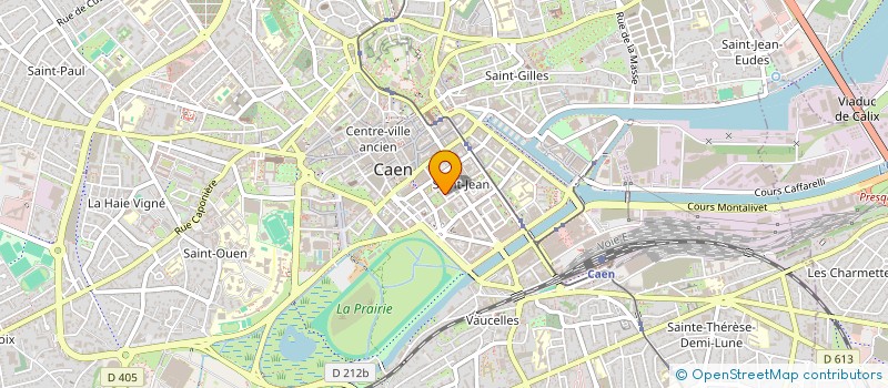 localisation de l'entreprise SYNDICAT COOPERATIF COPROPRIETAIRES à CAEN
