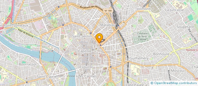 localisation de l'entreprise SYNDICAT COOPERATIF DE LA COPRORPIETE 4 à TOULOUSE