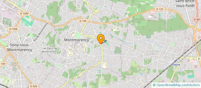 localisation de l'entreprise SYNDICAT COP.20 AV DE GAULLE MONTMORENCY  MONTMORENCY