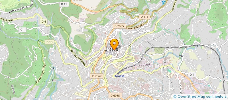 localisation de l'entreprise SYNDICAT COPRO 10 RUE DE LA POISSONNERIE  GRASSE