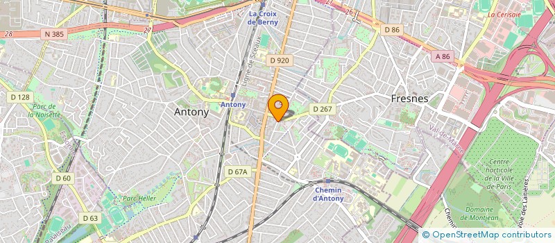 localisation de l'entreprise SYNDICAT COPRO 17-21 RUE DES IRIS à ANTONY