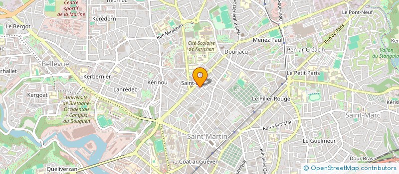 localisation de l'entreprise SYNDICAT COPRO 2 PLACE VERCINGETORIX à BREST