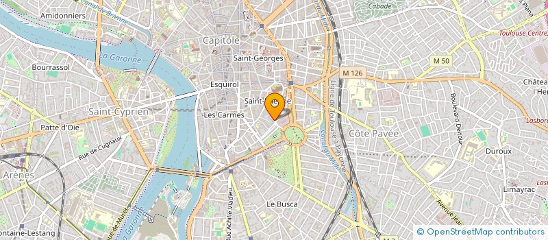 localisation de l'entreprise SYNDICAT COPRO 20 RUE NINAU à TOULOUSE
