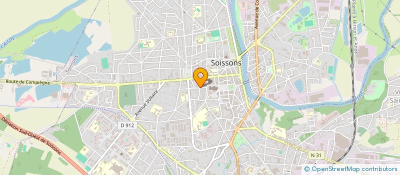 localisation de l'entreprise SYNDICAT COPRO 4 R ECHELLE DU TEMPLE à SOISSONS