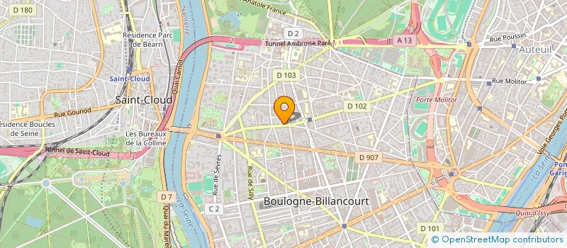 localisation de l'entreprise SYNDICAT COPRO à BOULOGNE-BILLANCOURT