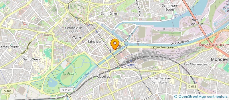 localisation de l'entreprise SYNDICAT COPRO 43 QUAI DE JUILLET CAEN à CAEN