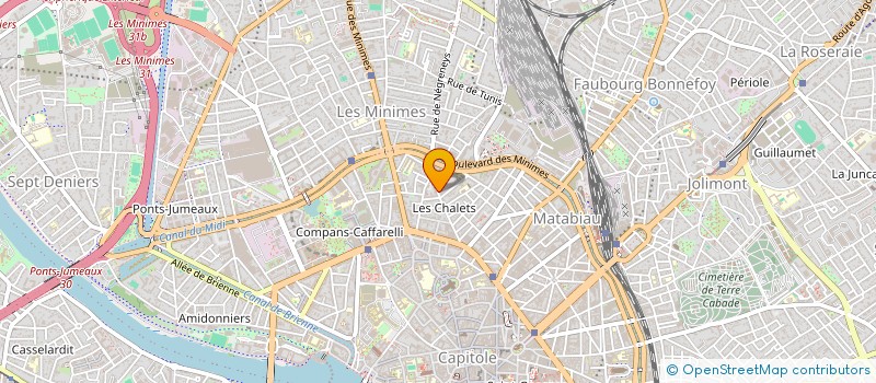 localisation de l'entreprise SYNDICAT COPRO 56REUE DES CHALETS à TOULOUSE