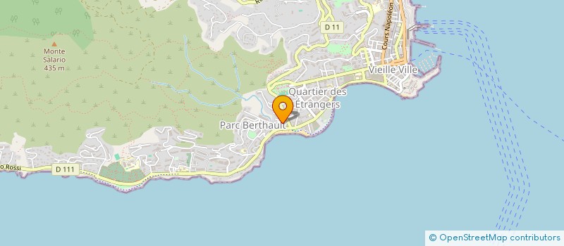 localisation de l'entreprise SYNDICAT COPRO AJAX  AJACCIO