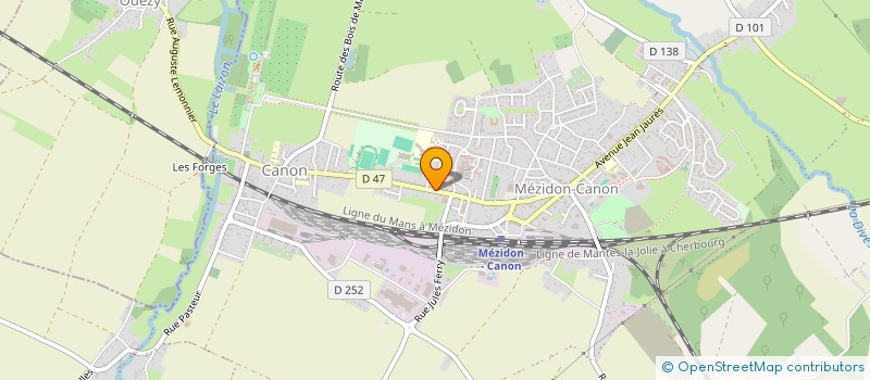 localisation de l'entreprise SYNDICAT COPRO CENTRE COMMERCIAL MEZIDON  MEZIDON VALLEE D'AUGE