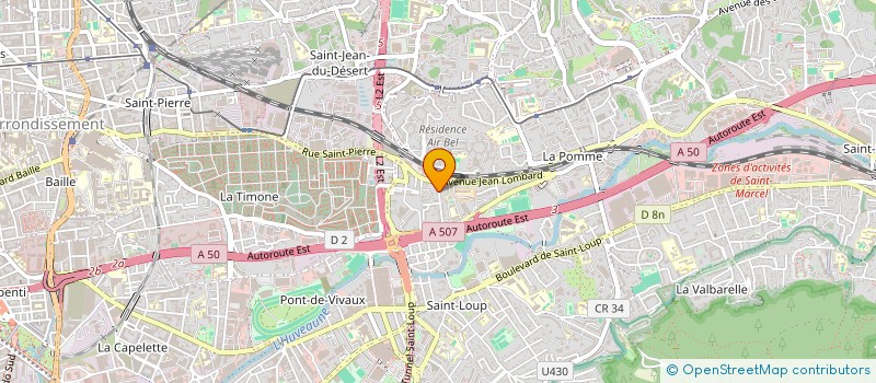 localisation de l'entreprise SYNDICAT COPRO CLOS BEZOMBES à MARSEILLE