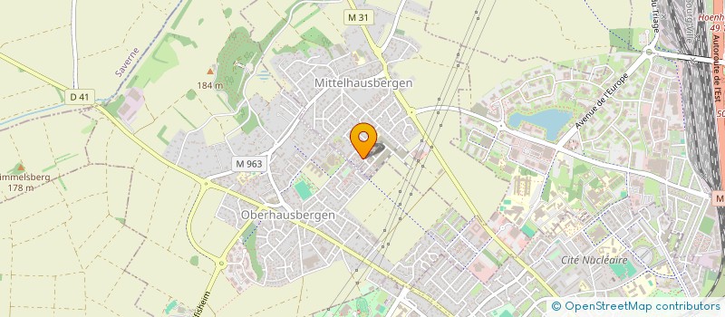 localisation de l'entreprise SYNDICAT COPRO COCOON  MITTELHAUSBERGEN