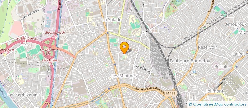 localisation de l'entreprise SYNDICAT COPRO D'ESTEVE V à TOULOUSE
