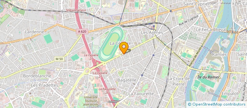 localisation de l'entreprise SYNDICAT COPRO DE ROBINSON à TOULOUSE