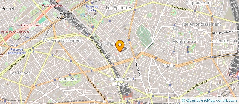 localisation de l'entreprise SYNDICAT COPRO DU 14 RUE TRUFFAUT  PARIS