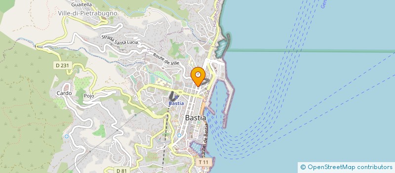 localisation de l'entreprise SYNDICAT COPRO FIOR DI MARE à BASTIA