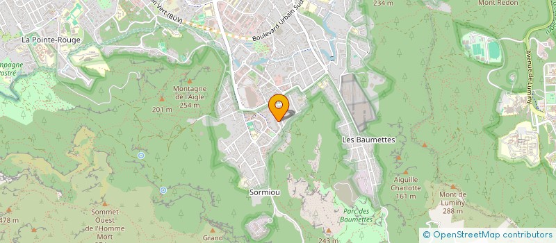 localisation de l'entreprise SYNDICAT COPRO HAUTS DE MAZARGUES à MARSEILLE