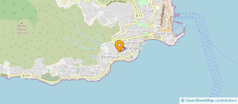 localisation de l'entreprise SYNDICAT COPRO HEURES CLAIRES  AJACCIO