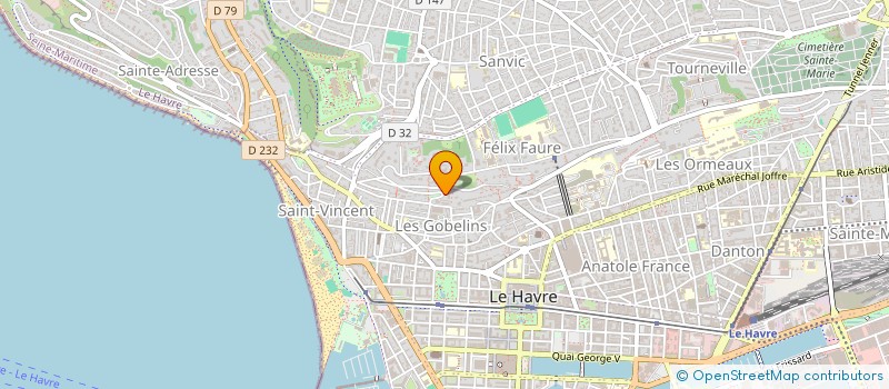 localisation de l'entreprise SYNDICAT COPRO IMB.FAURE N°18 à LE HAVRE