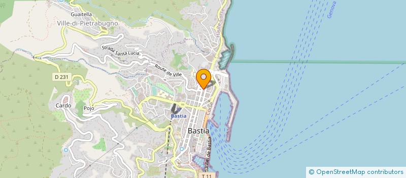 localisation de l'entreprise SYNDICAT COPRO IMPERATRICE à BASTIA