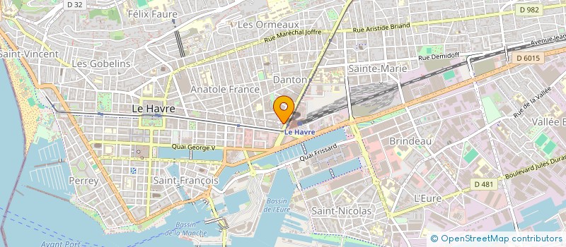 localisation de l'entreprise SYNDICAT COPRO LECESNE 142 à LE HAVRE