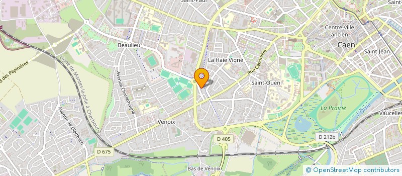 localisation de l'entreprise SYNDICAT COPRO LES OLYPIADES à CAEN