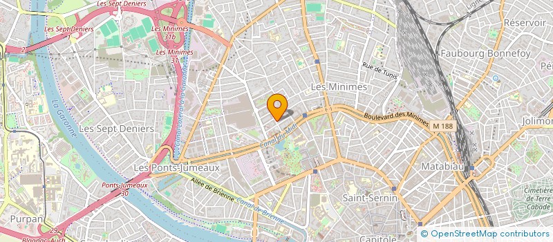 localisation de l'entreprise SYNDICAT COPRO RESIDENCE DEWOITINE à TOULOUSE