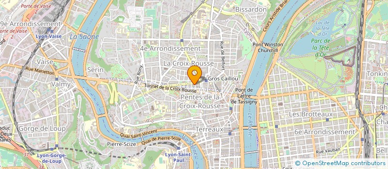 localisation de l'entreprise SYNDICAT COPRO RESIDENCE LES HESPERIDES à LYON