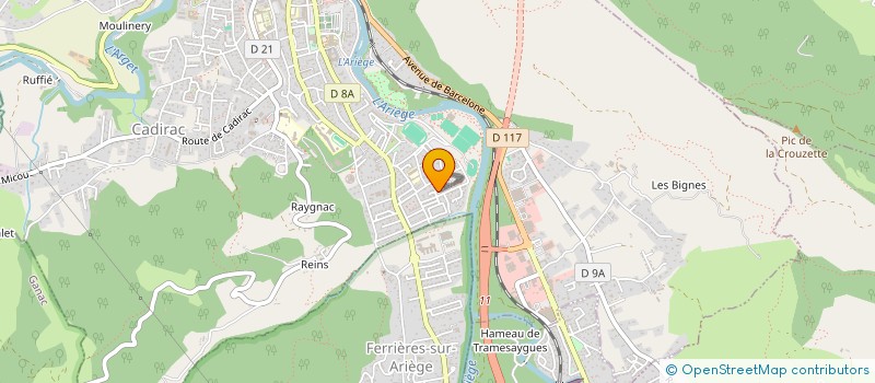 localisation de l'entreprise SYNDICAT COPRO. RESIDENCE PLEIN SUD à FOIX