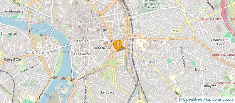 localisation de l'entreprise SYNDICAT COPRO RESIDENCE POTIERS à TOULOUSE