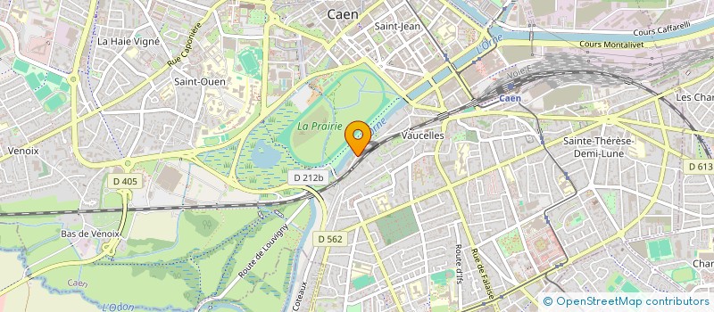 localisation de l'entreprise SYNDICAT COPRO RIVE D'ORNE à CAEN