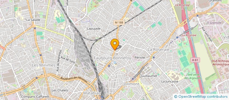 localisation de l'entreprise SYNDICAT COPRO SIMON ANTOLIN à TOULOUSE