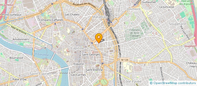 localisation de l'entreprise SYNDICAT COPROP 10 R GABRIEL PERI  TOULOUSE