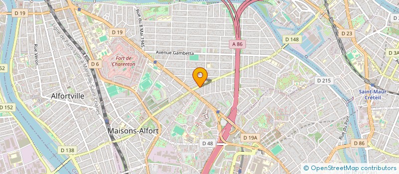 localisation de l'entreprise SYNDICAT COPROP 114 AV DE LA REPUBLIQUE à MAISONS-ALFORT
