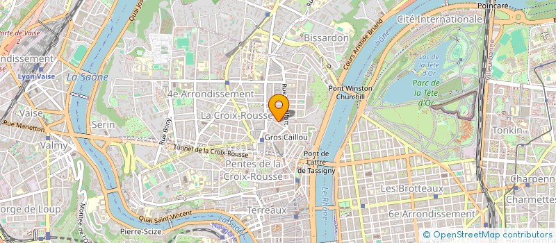 localisation de l'entreprise SYNDICAT COPROP 2 RUE DU PAVILLON  LYON