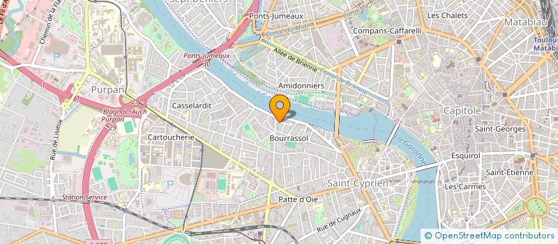 localisation de l'entreprise SYNDICAT COPROP 20 IMP BEAUJOLAIS à TOULOUSE